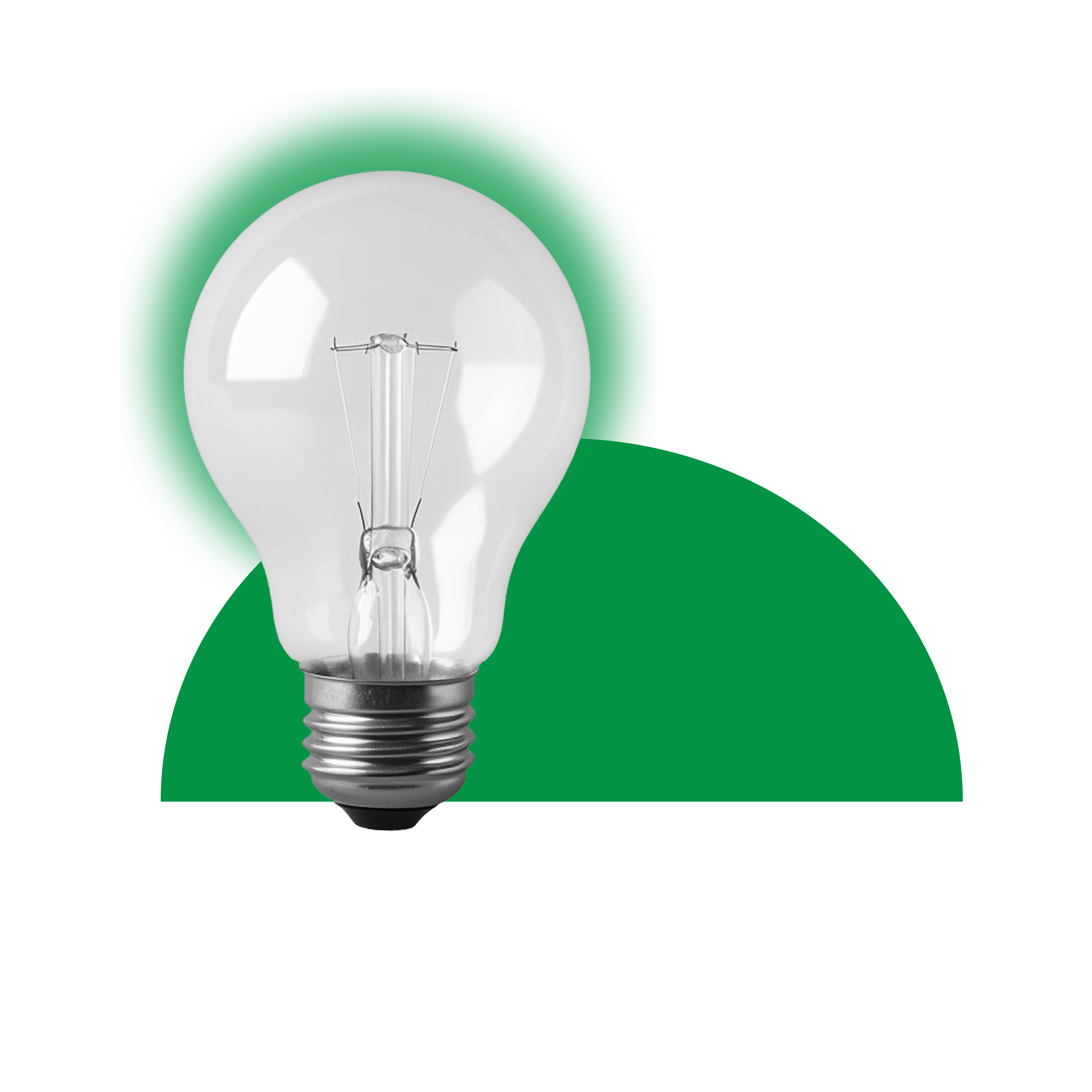 lampadina illuminata